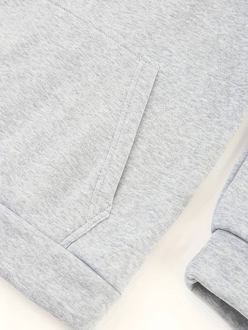 Sweat à Capuche Homme Décontracté en Coton Doux-5