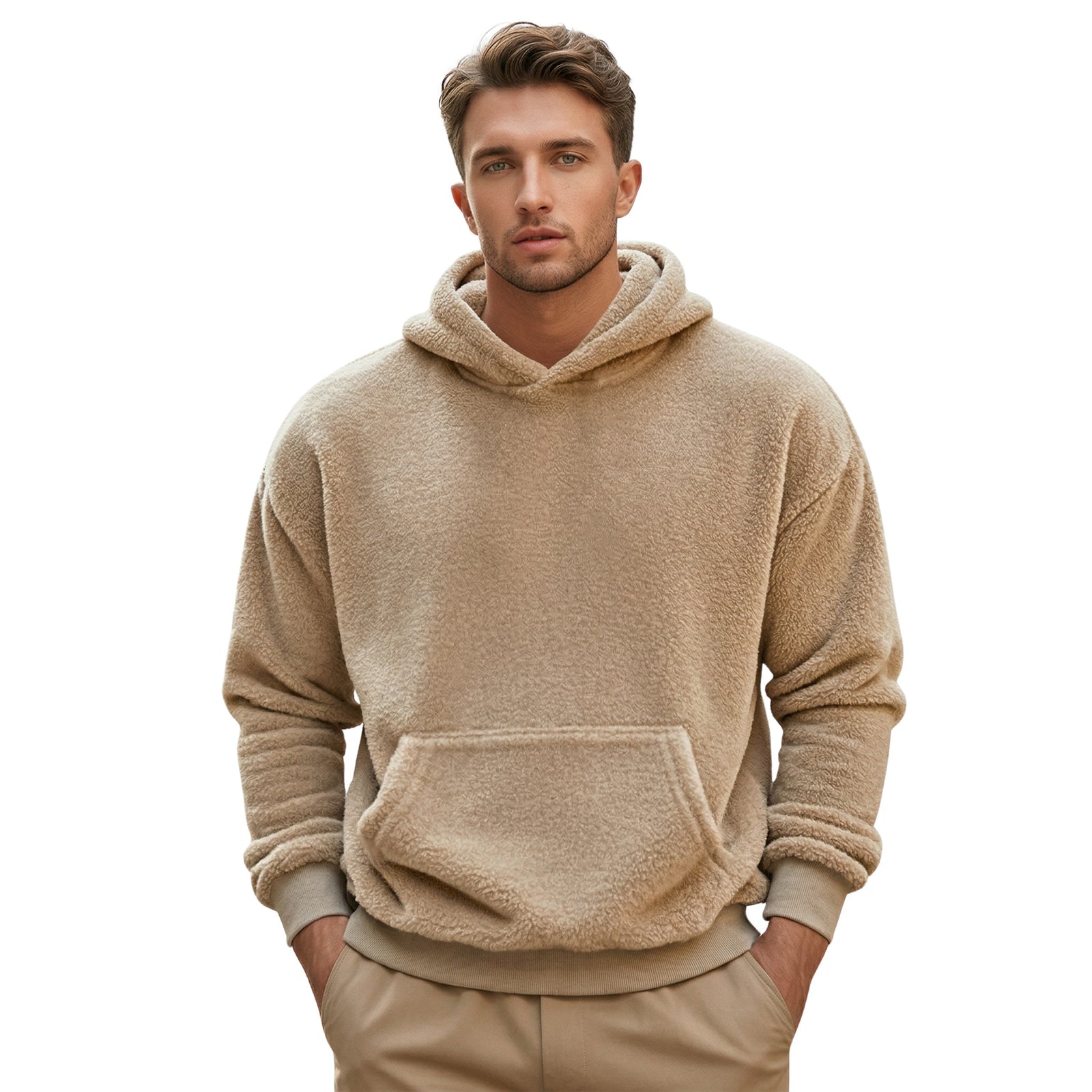 Pull à Capuche pour Hommes Style Décontracté