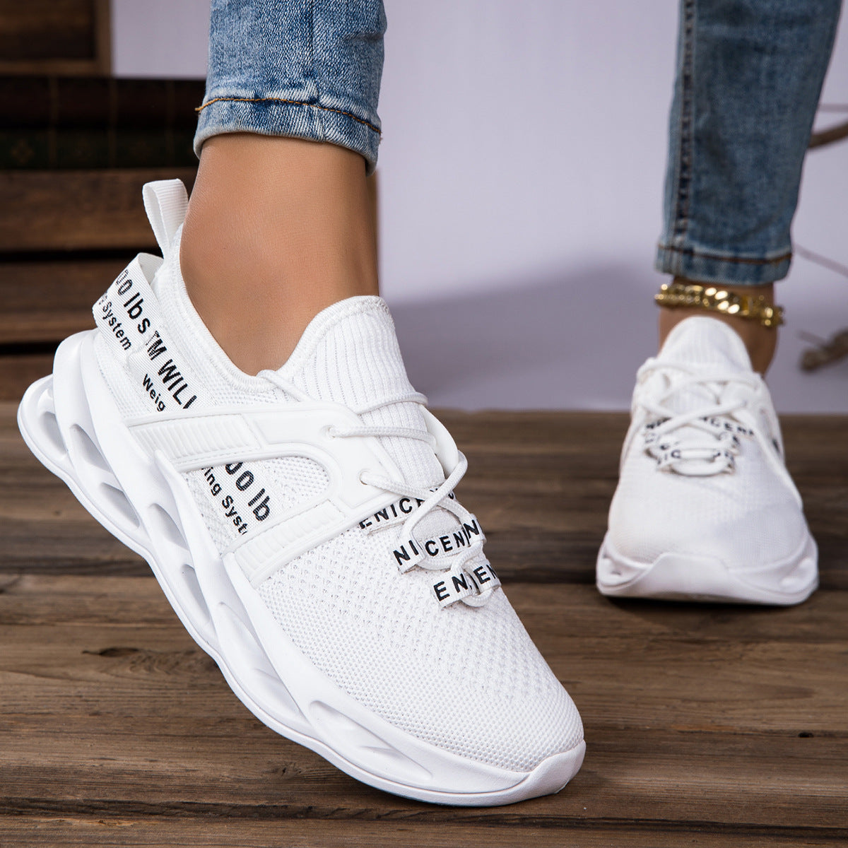 Baskets Femme Sportives Modernes et Confortables 0