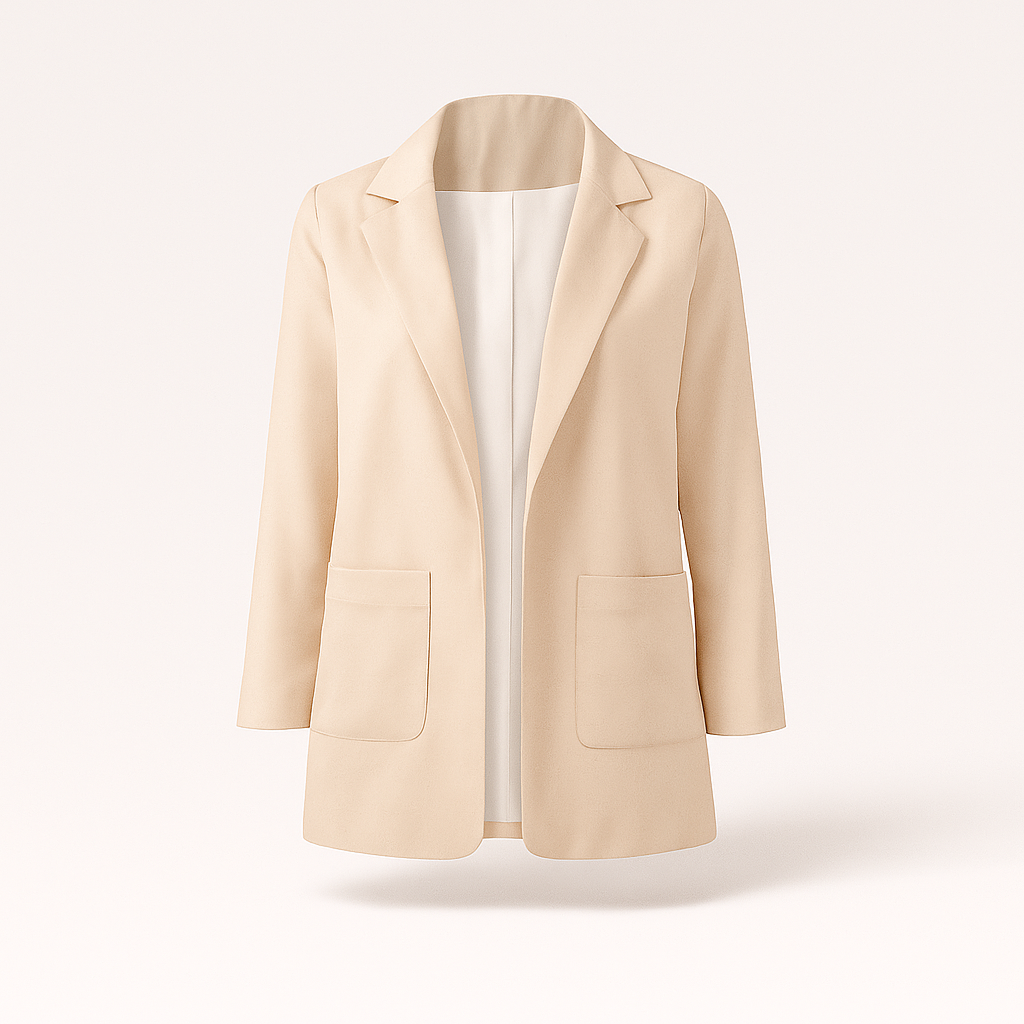 Blazer Long Femme Automnal Chic 2