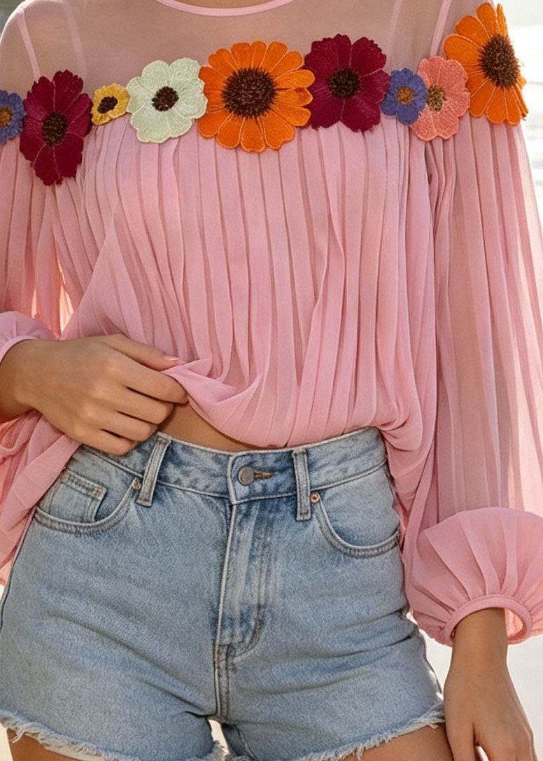 Blouse Femme Patchwork Marguerite Style Estival 2