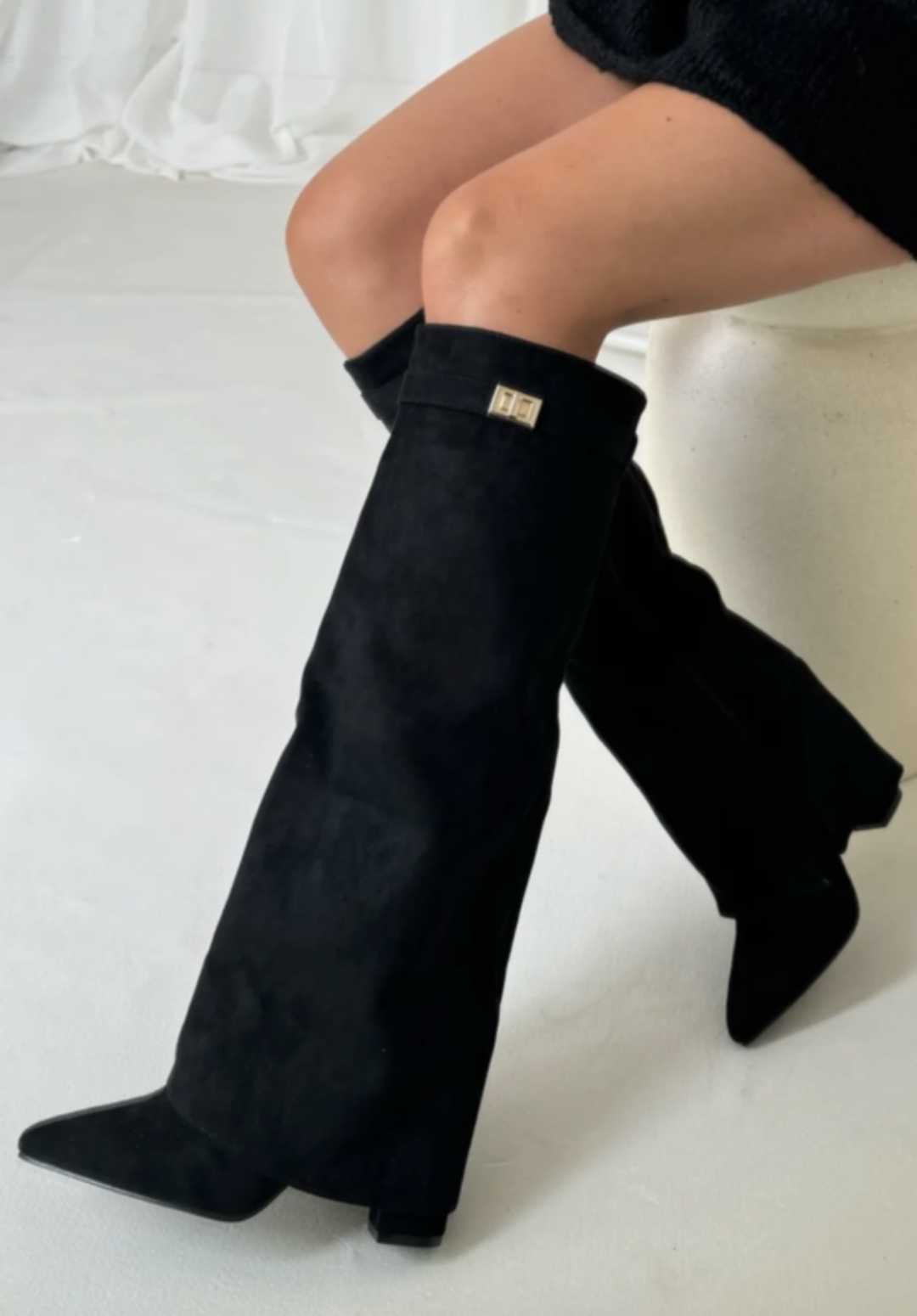 Bottes Femme Hiver Tendance Zippées 4