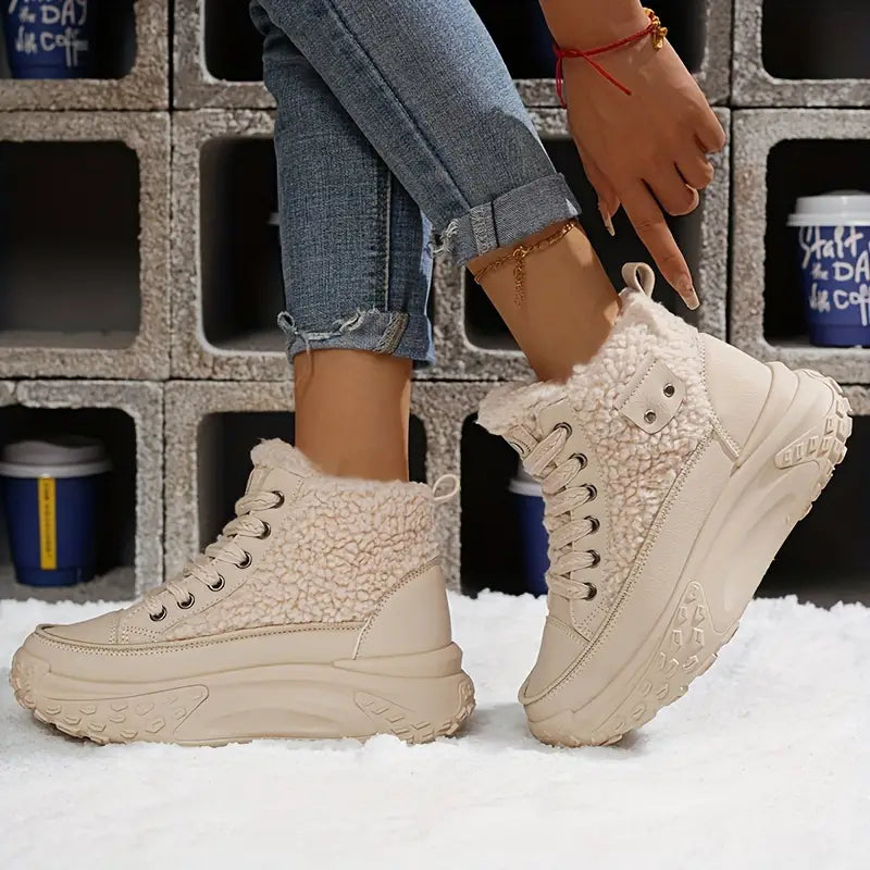Bottes Femme Mode Hivernale Élégante 1