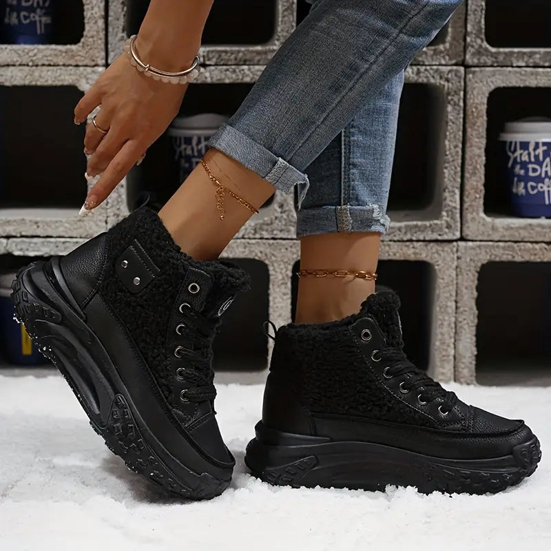 Bottes Femme Mode Hivernale Élégante 3