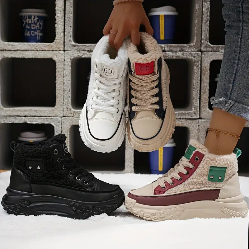Bottes Femme Mode Hivernale Élégante 4