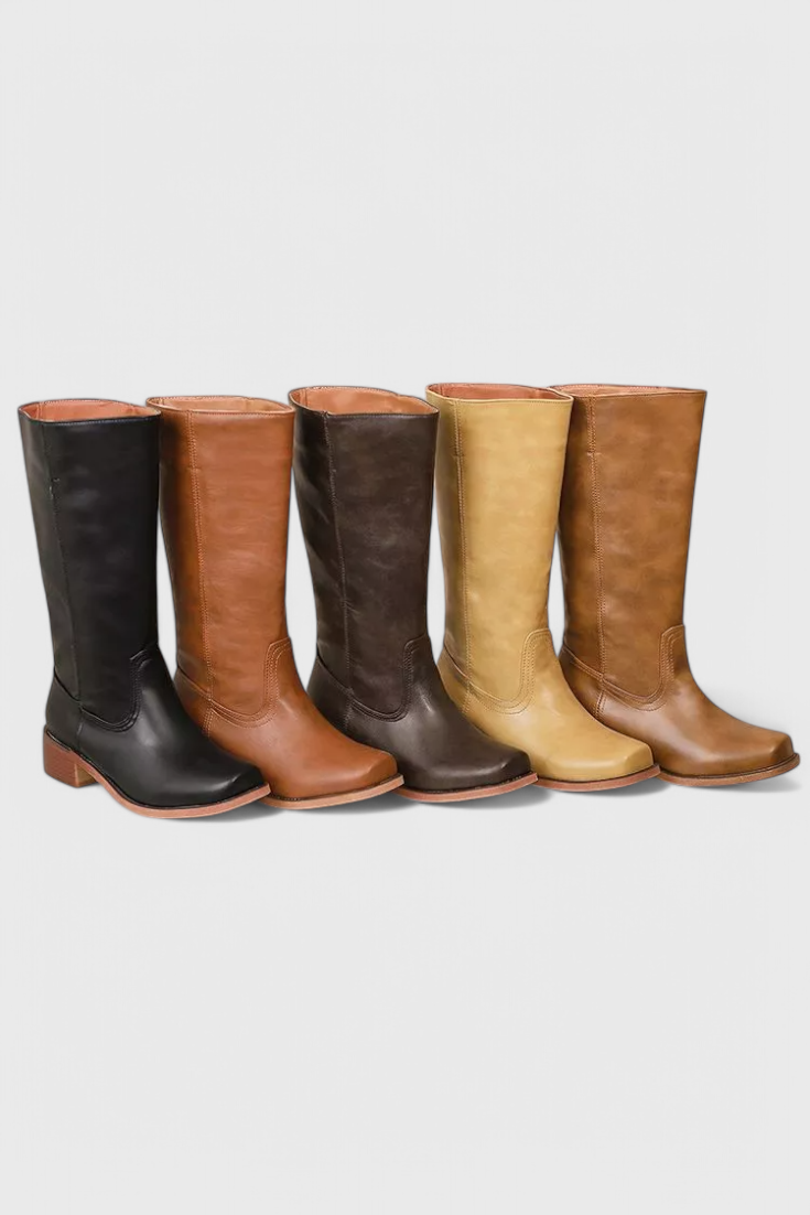 Bottes Femme à Talons Hauteur Genou 7