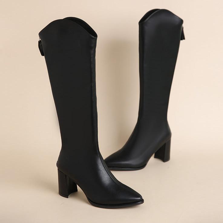 Bottes Hautes au Genou Femme Chic 7