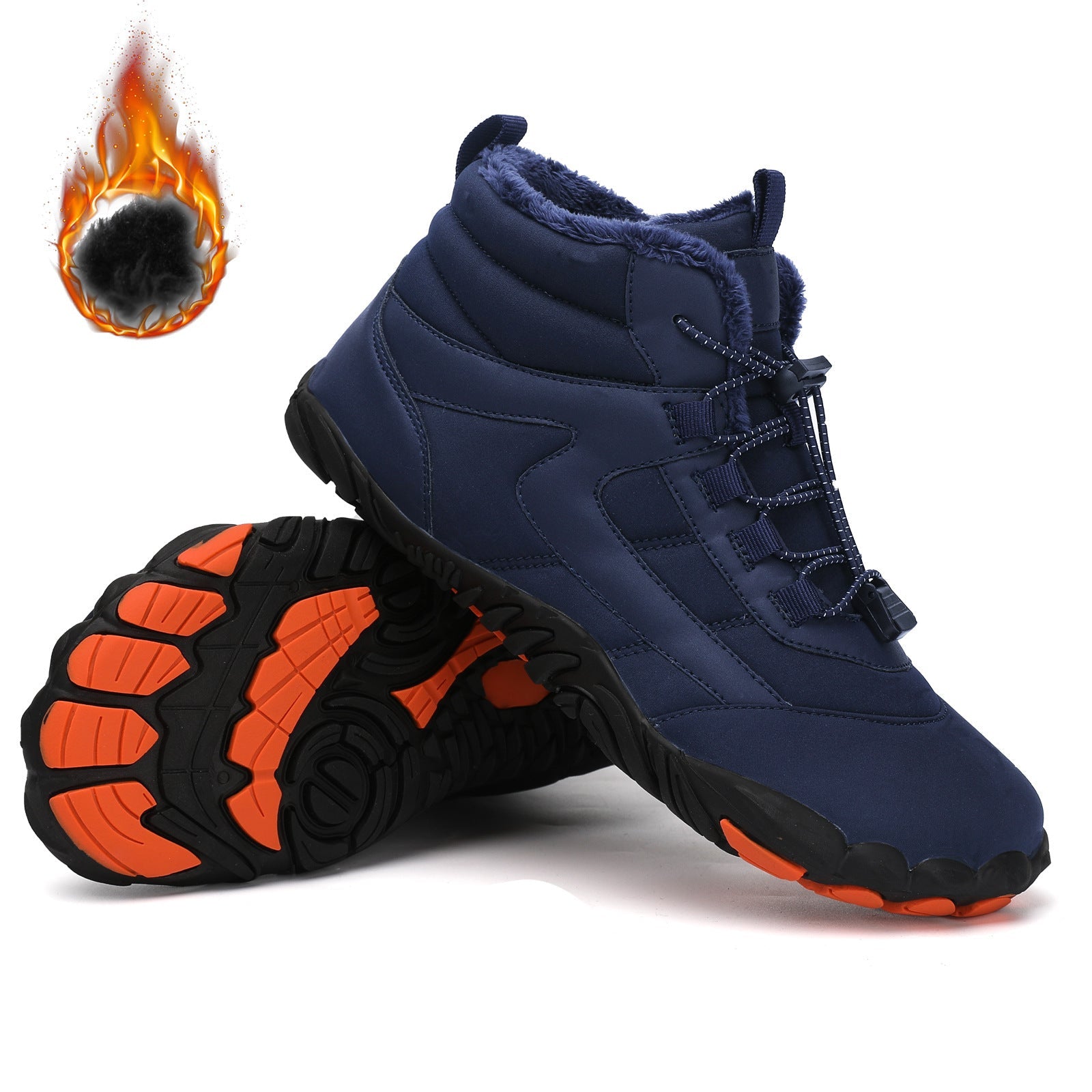 Bottes Hiver Femme Antidérapantes Modernes avec Isolation Thermique 3