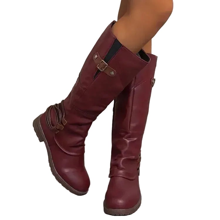 Bottes Hiver Femme Hautes Chic 4
