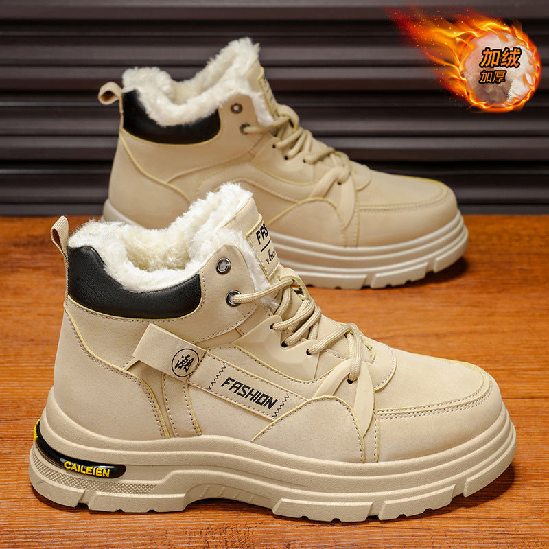 Bottes Hiver Femme Modernes avec Doublure Douce et Semelle Antidérapante 0
