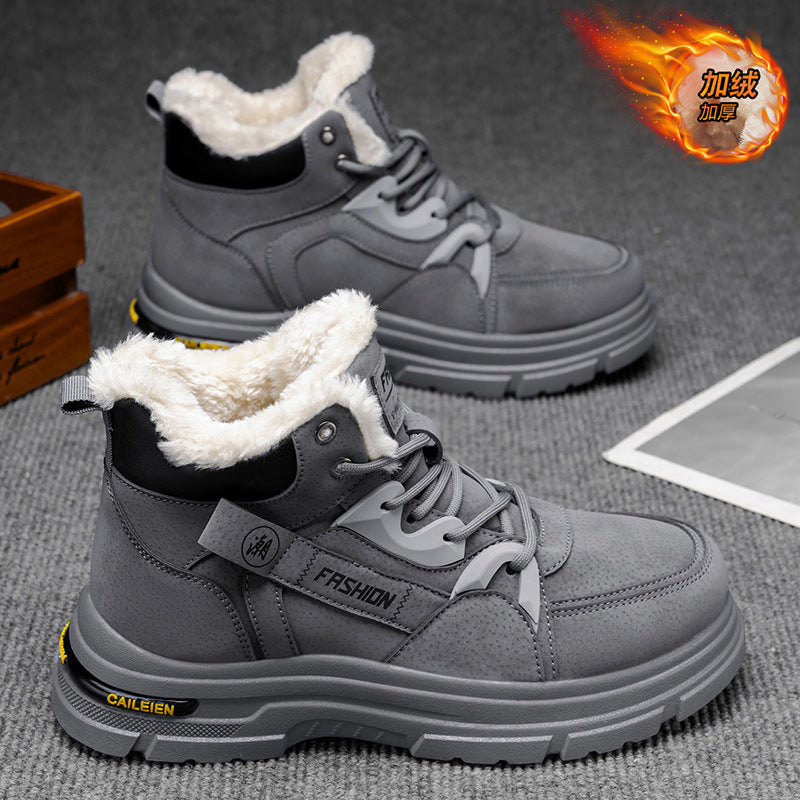 Bottes Hiver Femme Modernes avec Doublure Douce et Semelle Antidérapante 4