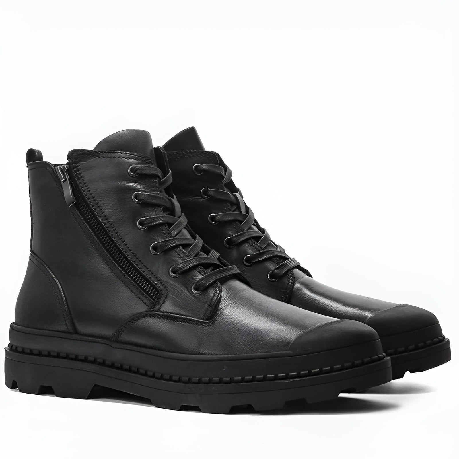 Bottes Vintage en Cuir pour Femme 1