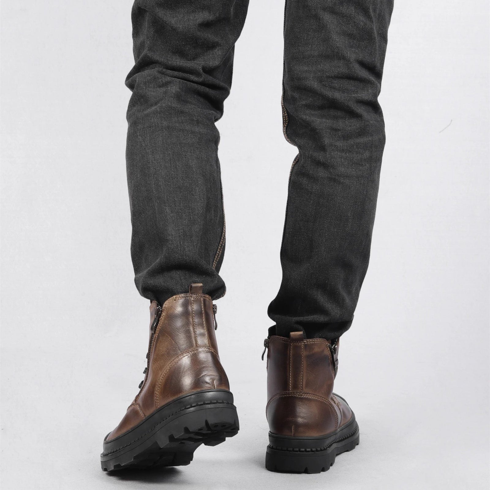 Bottes Vintage en Cuir pour Femme 3
