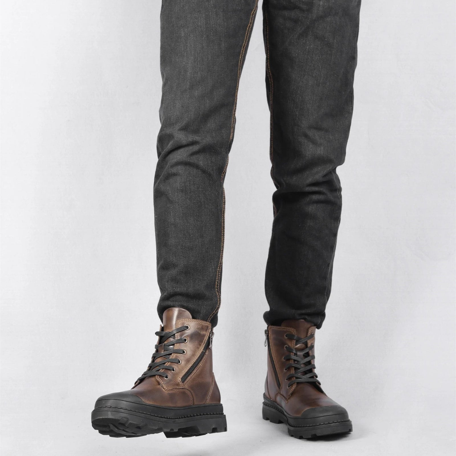 Bottes Vintage en Cuir pour Femme 4
