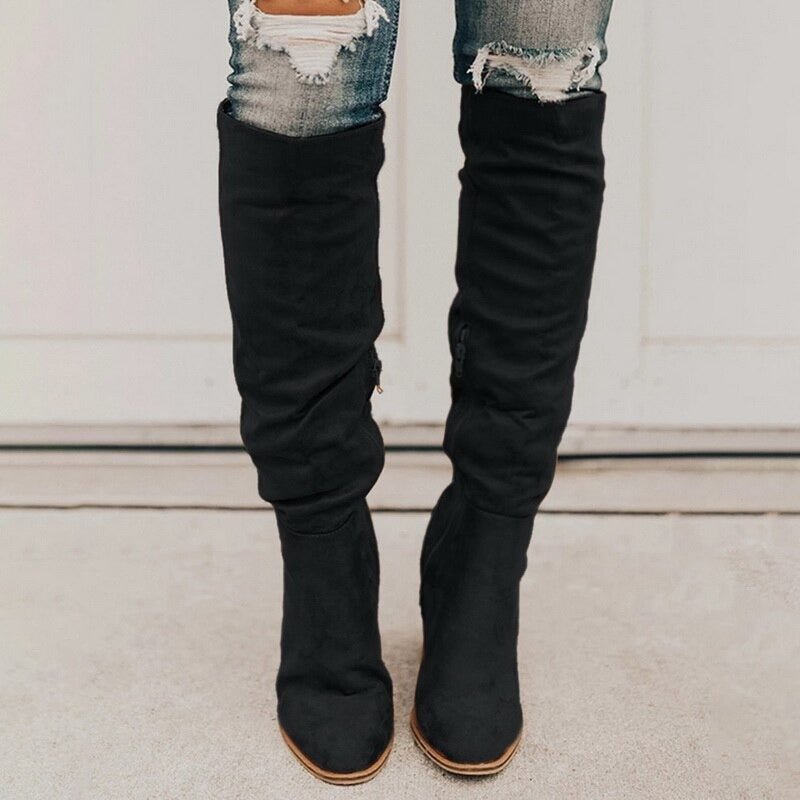 Bottes à Talons Hauts Femme Chic 4