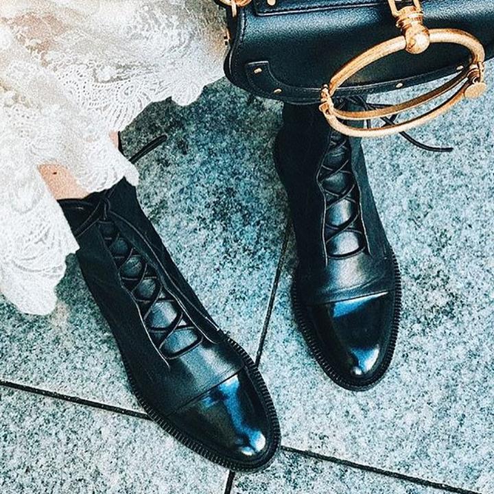 Bottes de Combat Femme Classiques 8