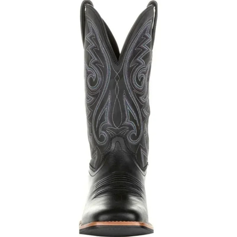 Bottes de cowboy en cuir pour hommes 4