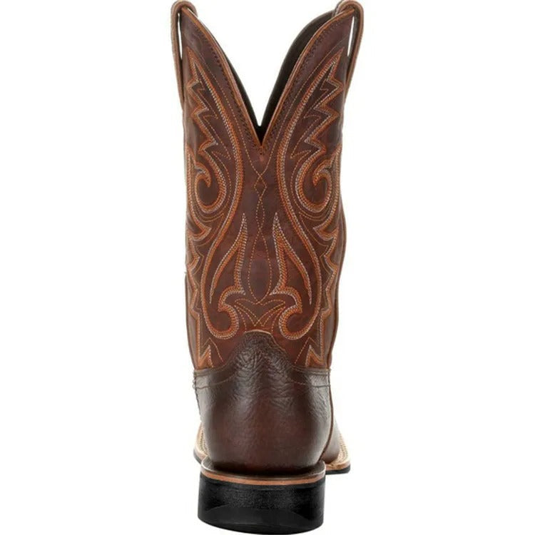 Bottes de cowboy en cuir pour hommes 6