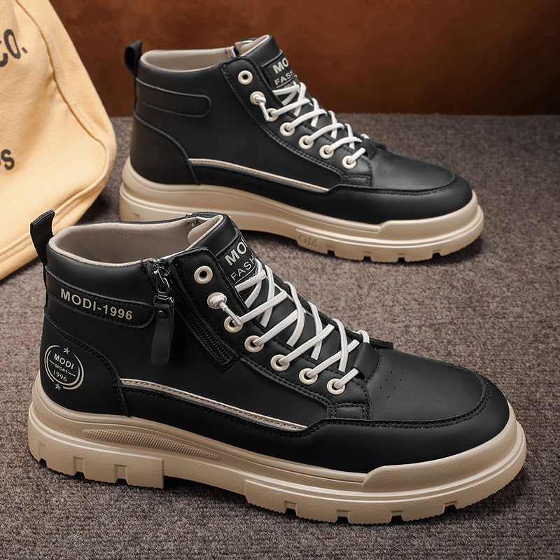 Bottines Montantes Femme Tendance 4