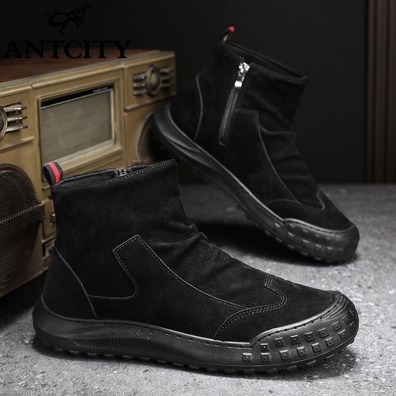 Bottines Montantes Femmes Tendance 3
