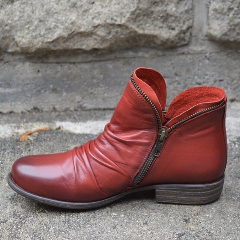 Bottines pour femmes avec fermeture éclair élégante 2
