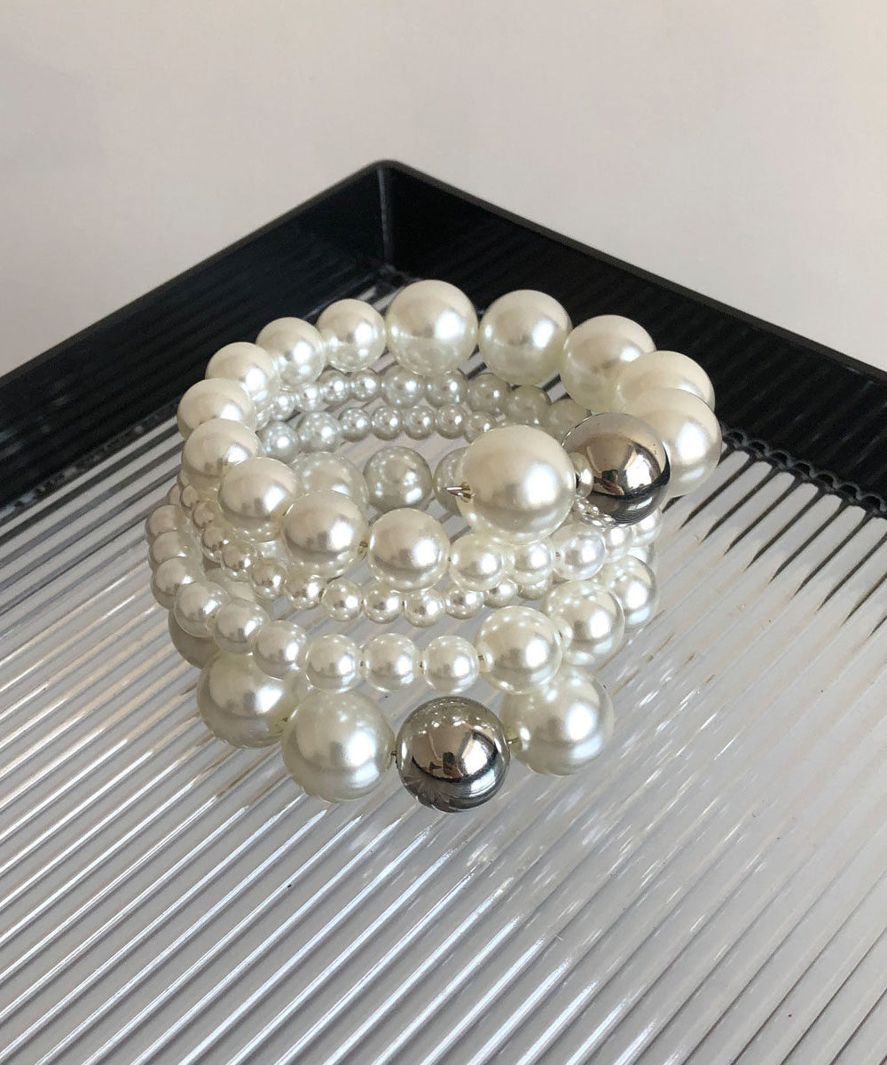 Bracelet Femme Multicouches Perles Style Patchwork 1