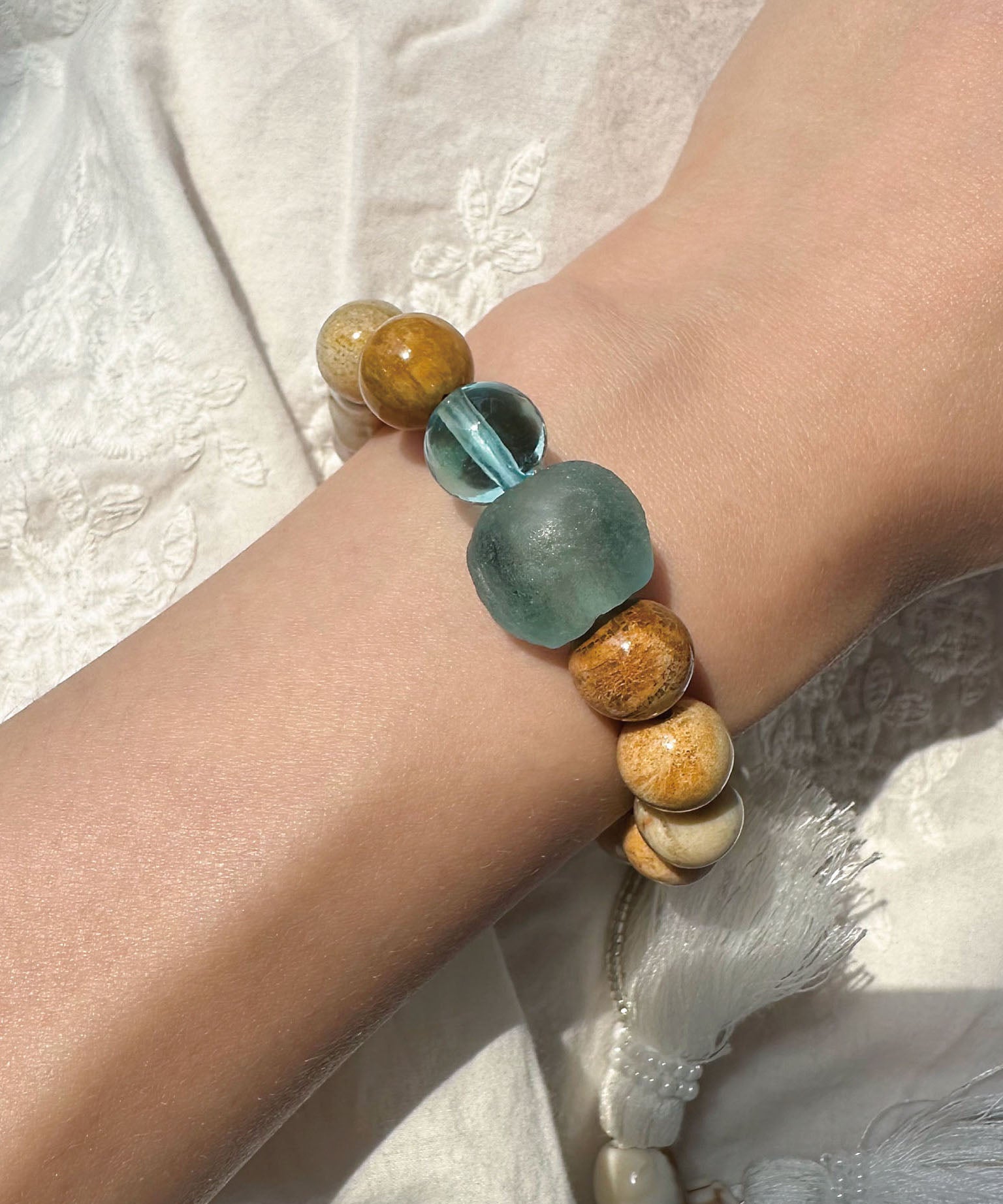 Bracelet Femme Style Bohème Perles Colorées 1