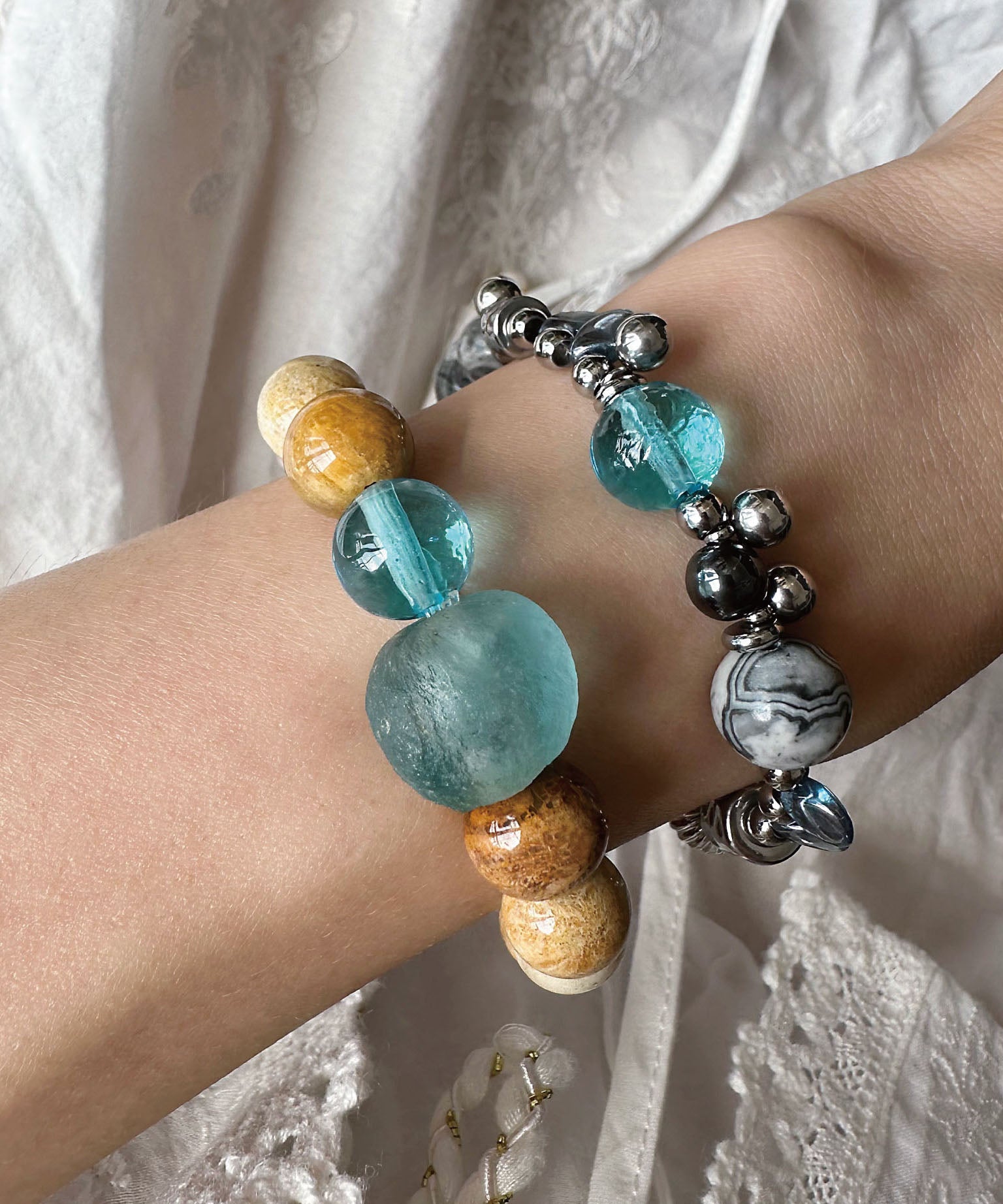 Bracelet Femme Style Bohème Perles Colorées 3
