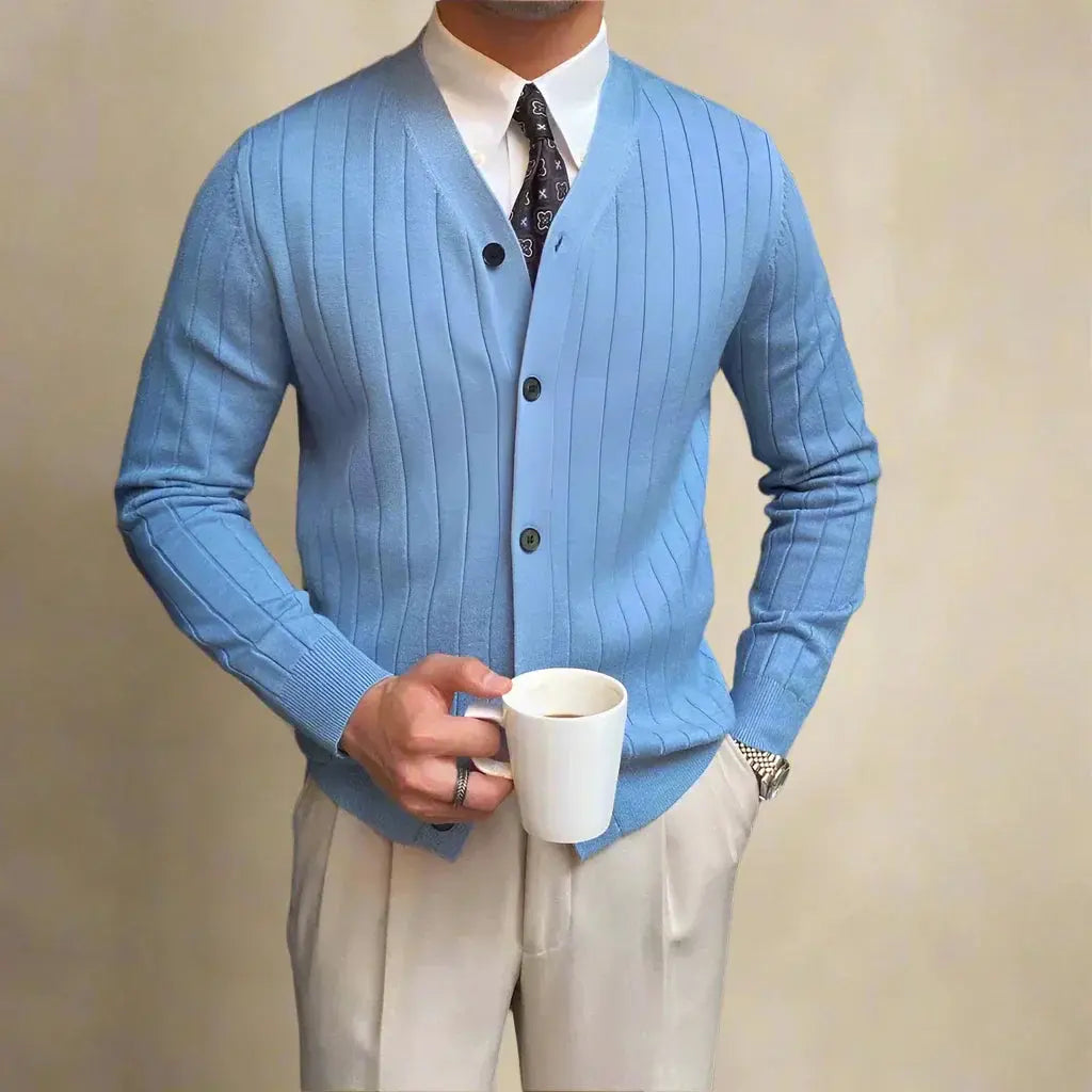 Cardigan Classique pour Homme Style Italien 3