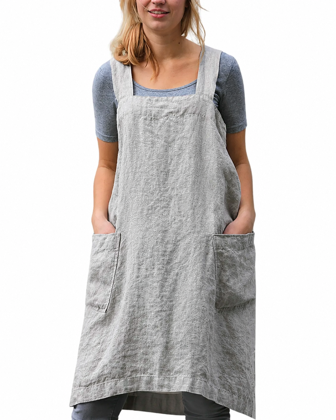 Robe de Cuisine Femme avec Poches