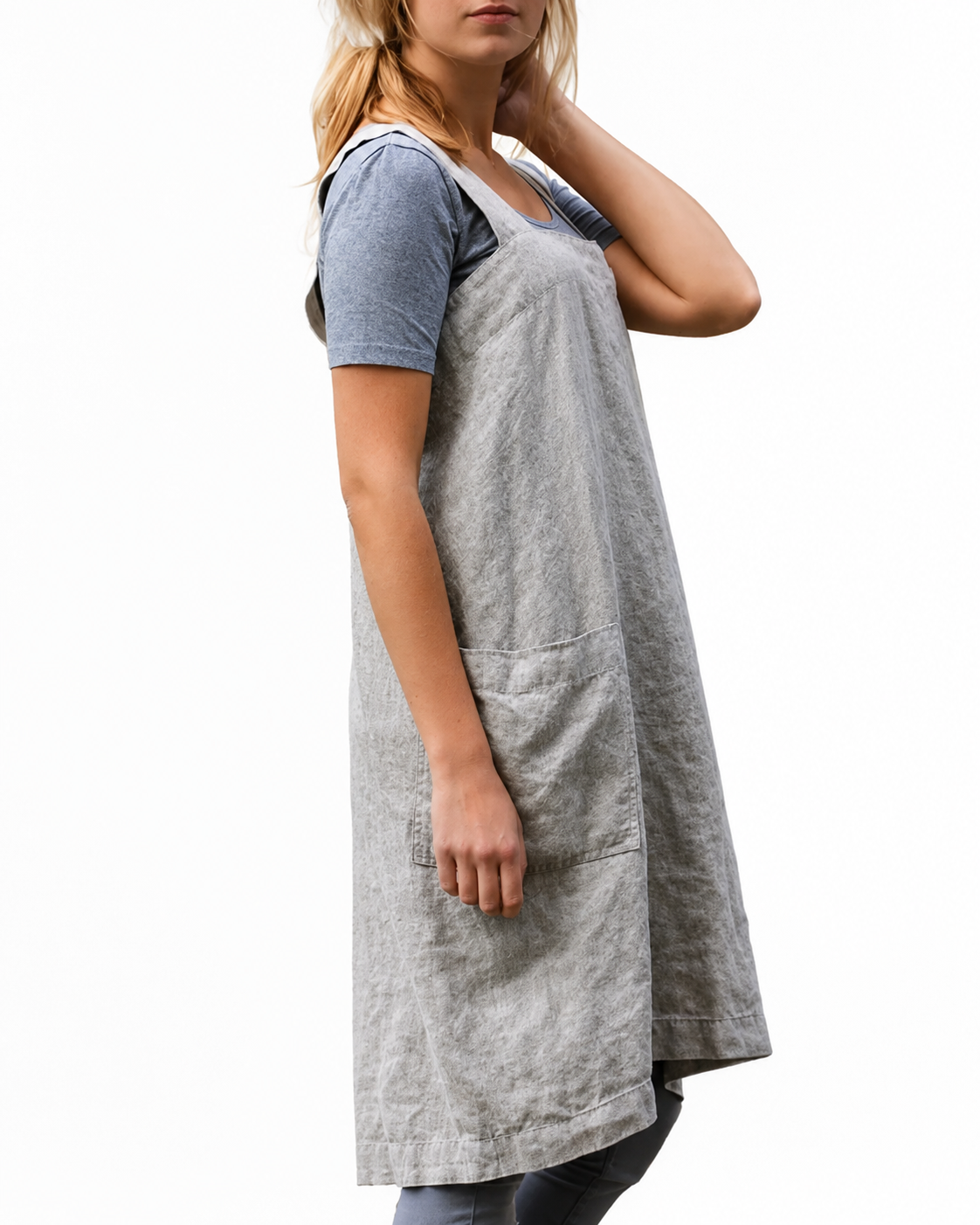 Robe de Cuisine Femme avec Poches