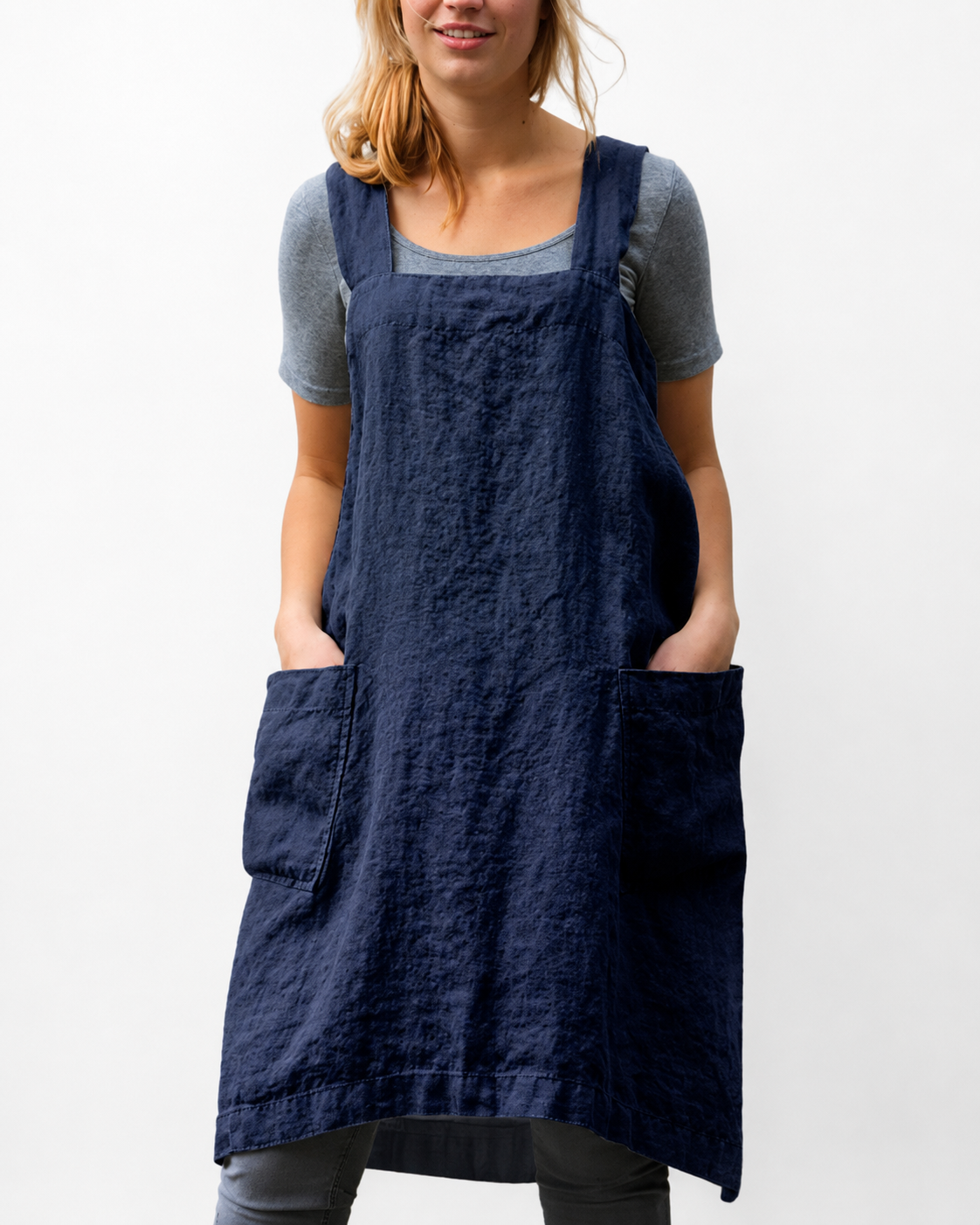 Robe de Cuisine Femme avec Poches