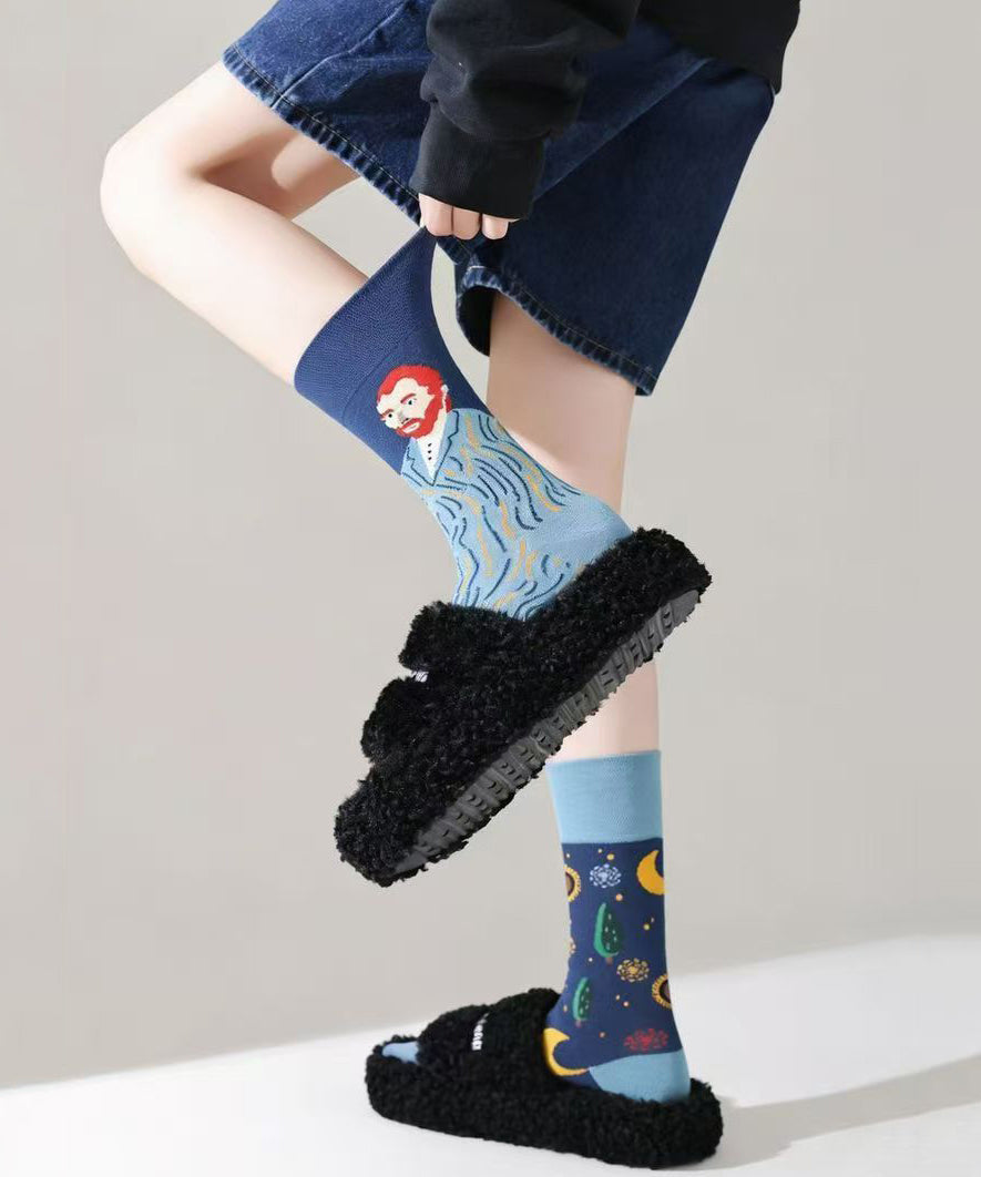 Chaussettes Mi-Tube Animaux en Design Original 2