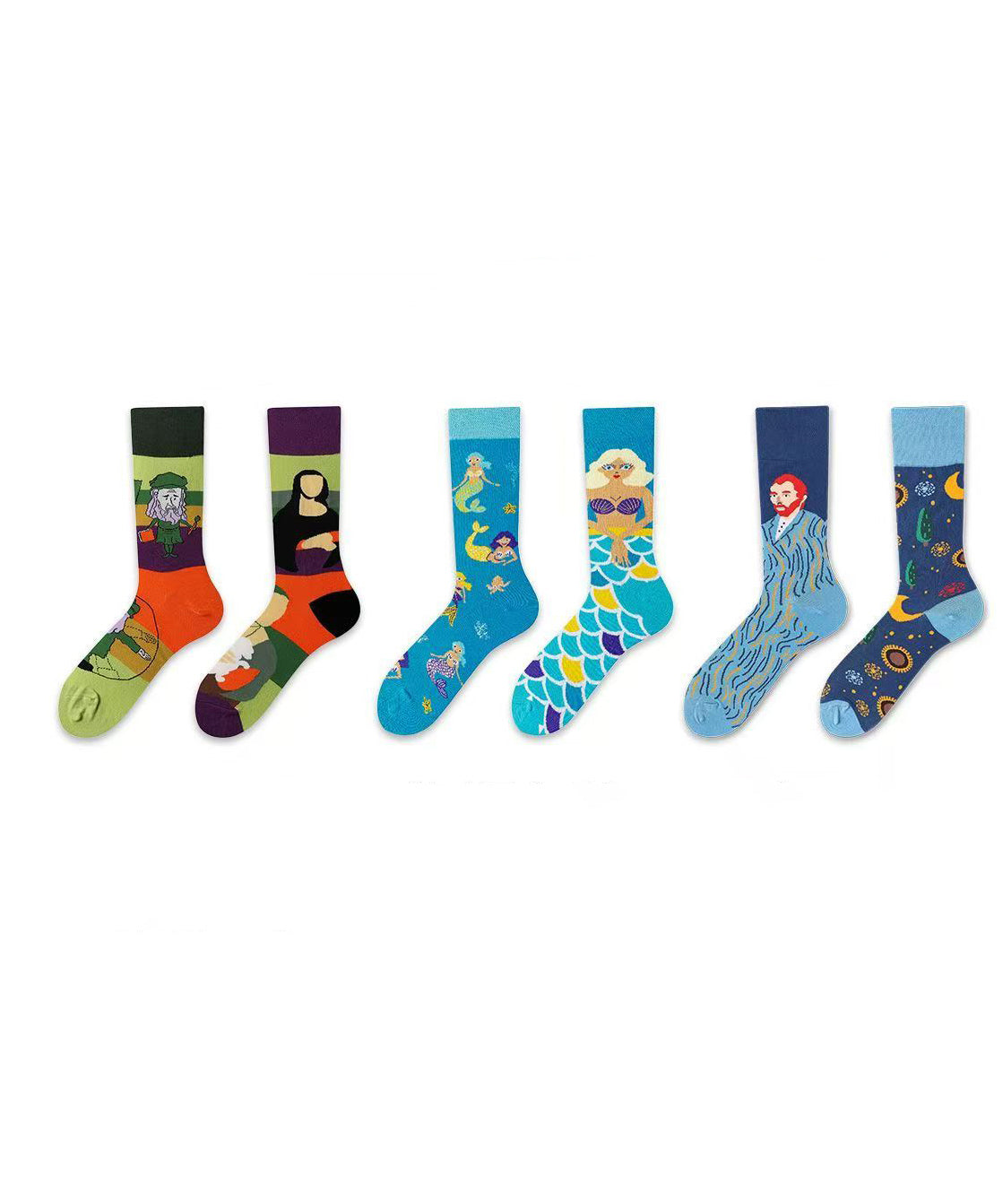 Chaussettes Mi-Tube Animaux en Design Original 4
