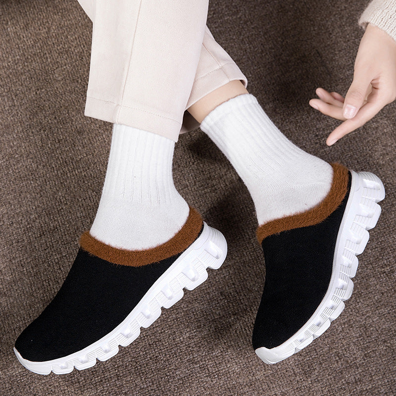 Chaussons Femme Confortables avec Semelles Antidérapantes 4