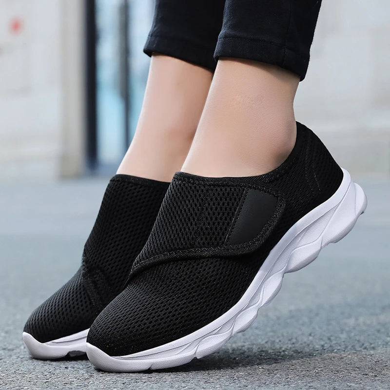 Chaussure de Marche Homme Ajustable Cuir Décontractée 3