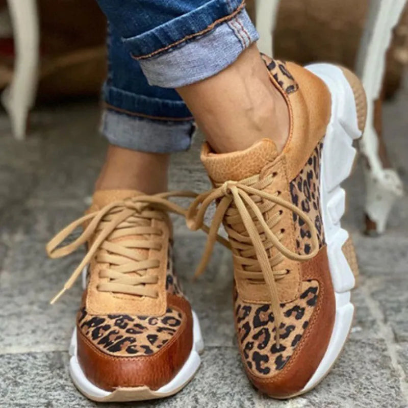 Chaussures Femme Décontractées Imprimé Léopard 0