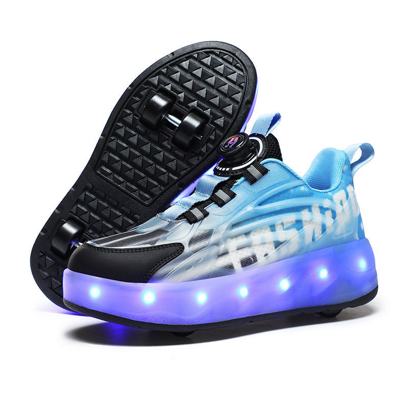 Chaussures Femmes à LED Rollerskate Dynamiques 0