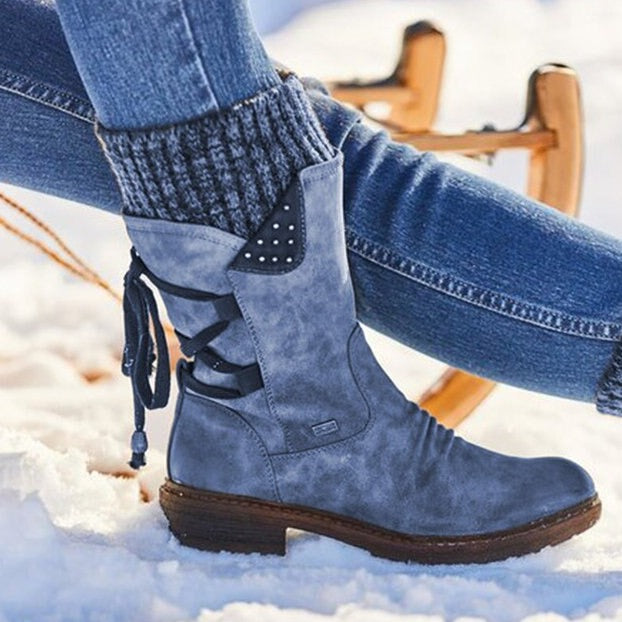 Chaussures d'hiver pour femmes en cuir 2
