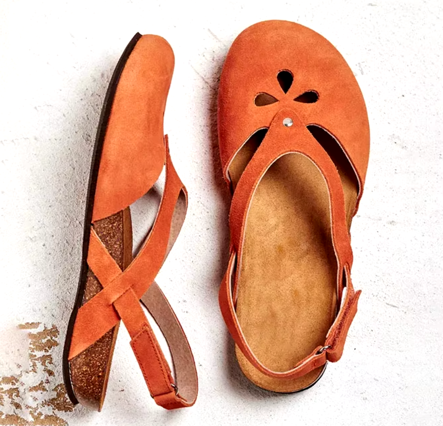 Chaussures de Femme Confortables Soleil en Velcro 1