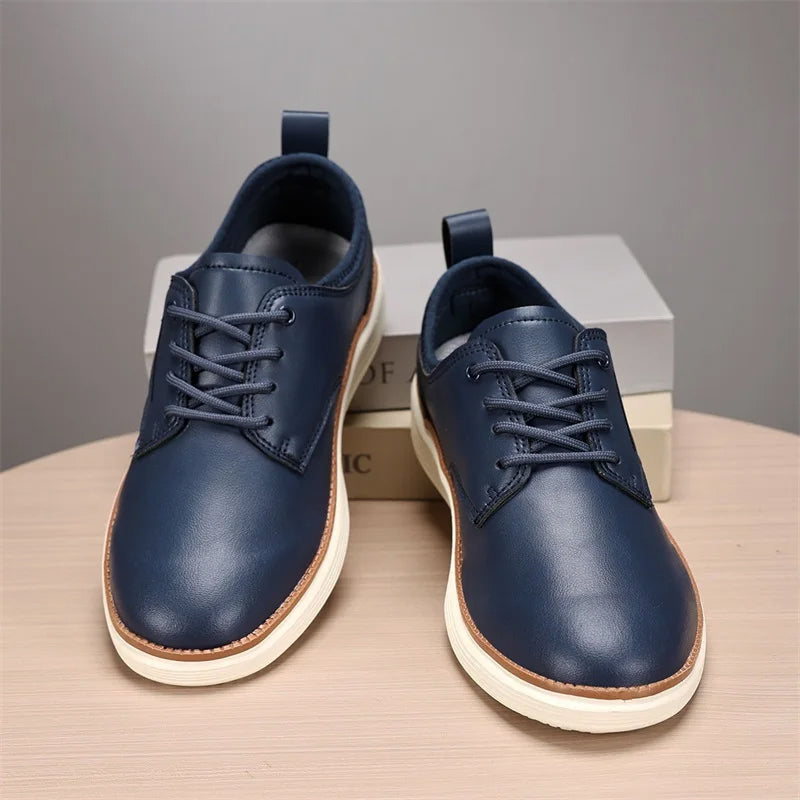 Chaussures pour hommes Lecco en cuir 3