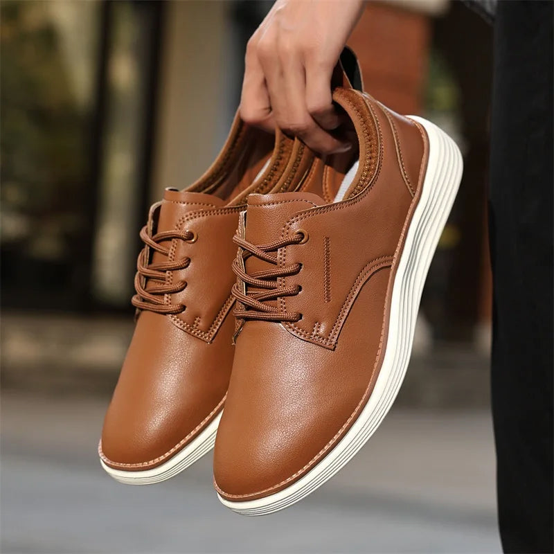 Chaussures pour hommes Lecco en cuir 5