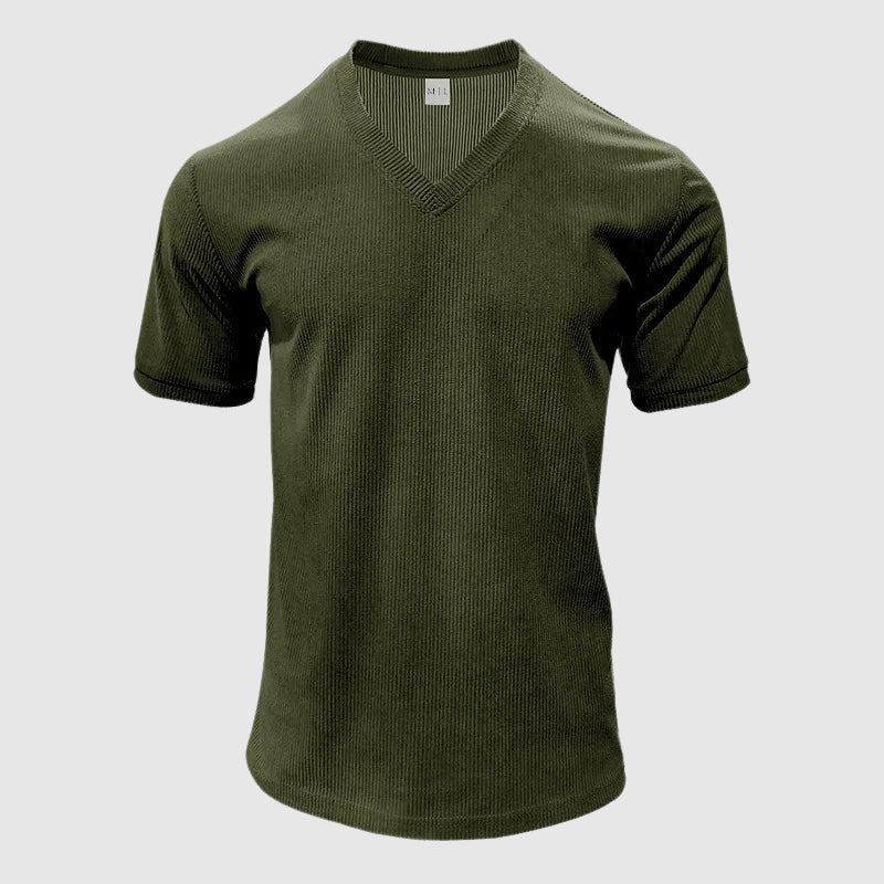 Chemise Décontractée à Col en V pour Homme 6