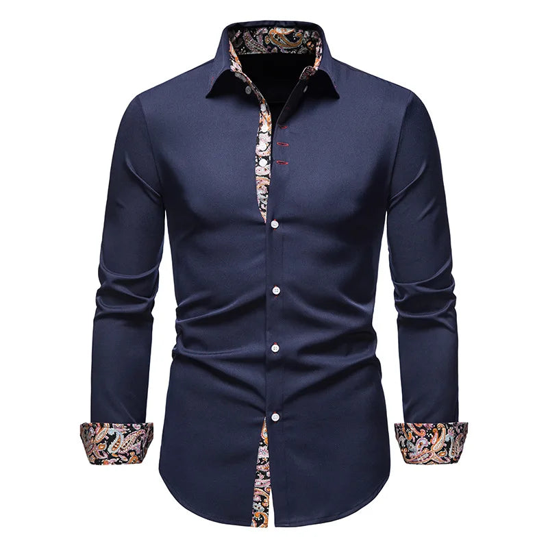 Chemise Femme Imprimé Cachemire Tendance 1