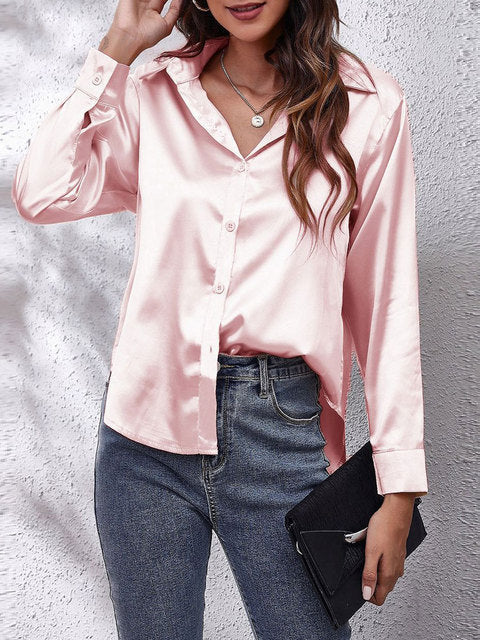 Chemise Femme à Manches Longues Chic 10