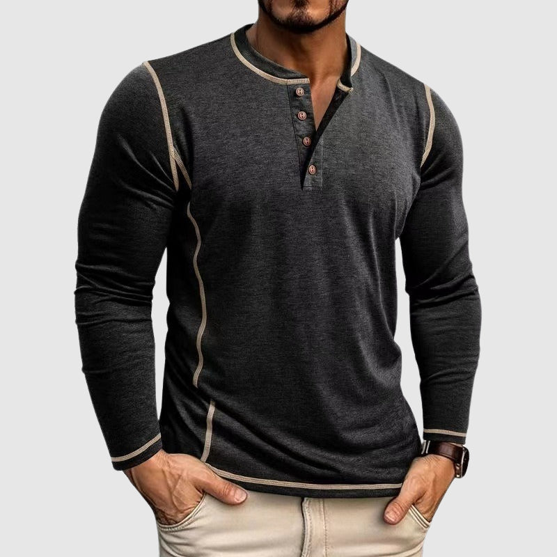 Chemise Homme Confort Classique Manches Longues 3