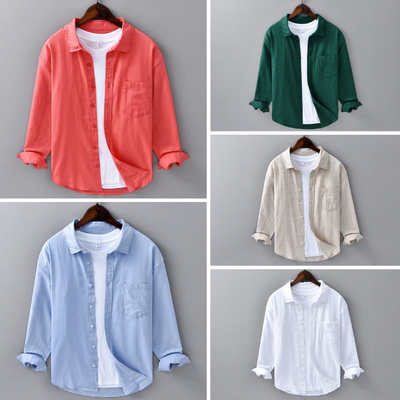 Chemise Homme Style Côtier 5
