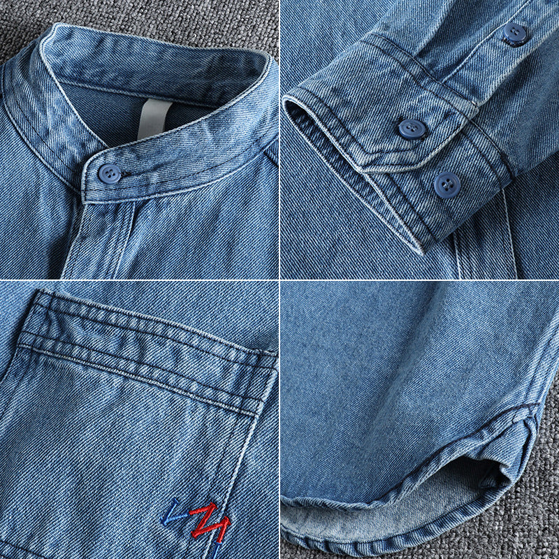 Chemise en Jean Décontractée Printemps 3