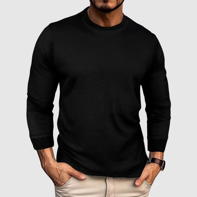 Chemise en Maille Col Montant pour Homme 1