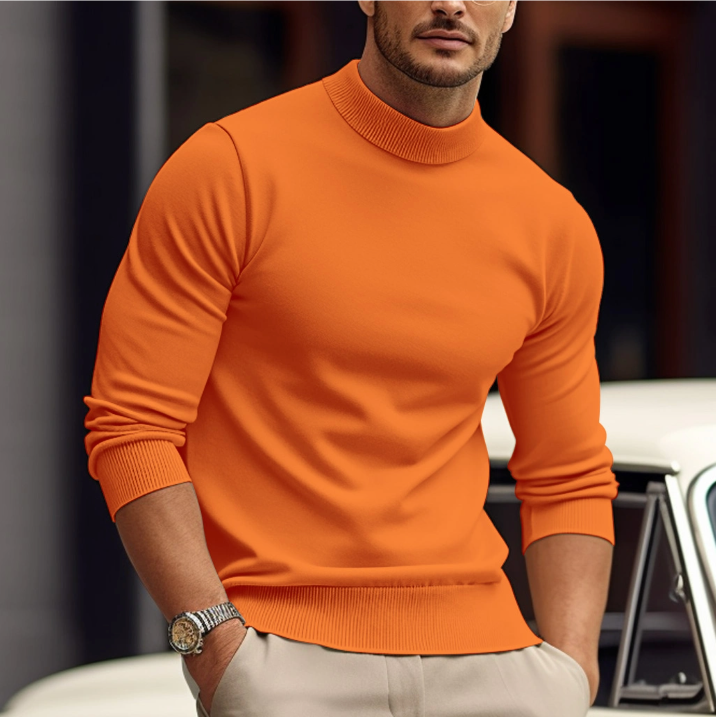 Chemise pour hommes au design décontracté 3